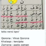 Ada-Ada Saja, Corona (قرن) Dihubungkan dengan كرونا Virus Wuhan Itu!