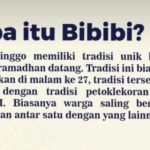 Bibibi di Malam Petoklekoran Sebuah Kenangan Mengasikkan