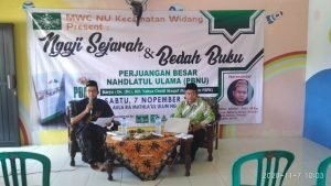 Bedah Buku Perjuangan Besar Nahdlatul Ulama (PBNU) Oleh MWC NU Kecamatan Widang Tuban