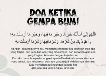 Malang Selatan Terjadi Gempa, Berikut Ini Doa Saat Gempa