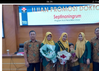 Menciptakan Media Pembelajaran canggih berbasis Holobox Augmented Reality, Septi berhasil Meraih Gelar Doktor dari UPI Bandung