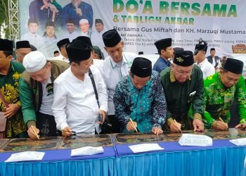 PCNU Tuban Hadir di Acara Serah Terima 282 Hunian untuk Penyintas Bencana APG Semeru di Lumajang