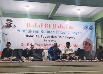 Halalbihalal Himpunan Alumni Santri Lirboyo (Himasal) Tuban-Bojonegoro Berjalan Khidmat