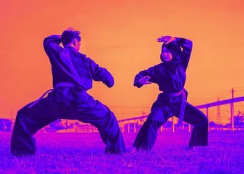 Ilustrasi Pemuda, Bela Diri, Bela Bangsa dan Negara (canva)