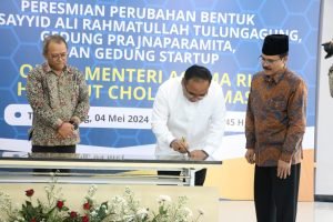 Menag Harap Gedung Start Up dan Prajnaparamita UIN Tulungagung Jadi Ikon Inovasi Kampus