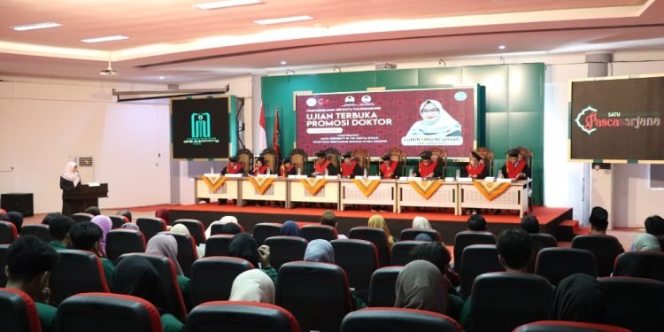 Bunda Luthfi Ulfa Ni'amah memaparkan hasil penelitian.