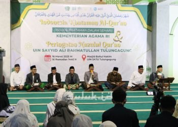 UIN SATU Tulungagung Semarakkan Indonesia Khataman Qur’an Kemenag 350.000
