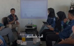 Alumni KPI Berikan Perspektif Media dalam Forum Pelatihan Intensif Jurnalistik HMPS KPI UIN SATU