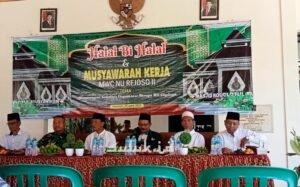 Revitalisasi Program Kerja,MWCNU Rejoso Gelar Musyawarh Kerja