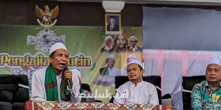 Rutinan Pengajian Seloso Legi MWCNU Sekaligus Resmikan Kantor Kecamatan Diwek