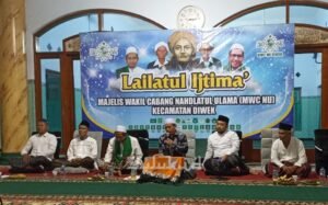 Lailatul Ijtima MWCNU Diwek, Sarana Pererat Tali Silaturahmi Warga NU