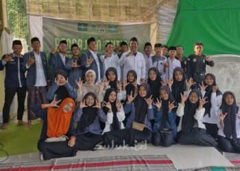 Wajah Muda Baru Mewarnai Pelantikan IPNU dan IPPNU Ranting Brambang