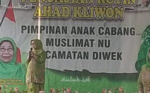 Pengajian Rutin PAC Muslimat NU Diwek: Thalabul llmi dan Gerakkan Ekonomi Keluarga