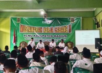 Muskercab PCNU Kabupaten Madiun Canangkan Empat Program Strategis
