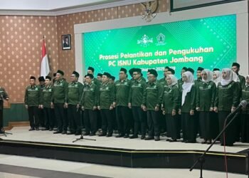 Pengurus Ikatan Sarjana NU Jombang Hari Ini Dilantik, Diharap Kolabarasi Demi Kemajuan Jombang