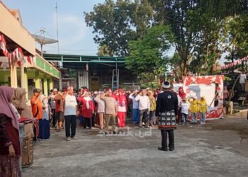 Semarak Kemerdekaan di Mojosongo Jombang: Warga Rayakan HUT ke-80 RI dengan Upacara dan Jalan Gembira