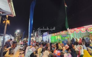 Guyub Rukun Warga Dusun Tegalsari Kampung Inggris Peringati Malam Kemerdekaan