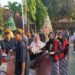 Tampilkan Dua Tumpeng Raksasa, Pawai Budaya Etnik Indonesia SMA Negeri 1 Jombang