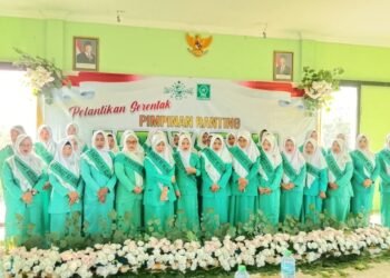 Serentak, Pelantikan 35 Ketua Ranting Fatayat NU