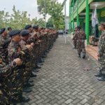 Ratusan Banser Kabupaten Madiun Gelar Apel Siaga, Tegaskan Kesetiaan Jaga Kyai dan Negeri