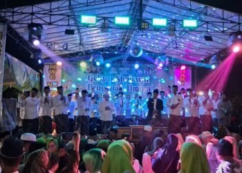 Meriah, Gebyar Shalawat dan Pengajian Umum Peringati Hari Santri