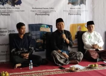 Bedah Buku Nyantri Dimanapun Kapanpun Tetap Santri, Santri Andil Besar Wujudkan Generasi Emas 2045