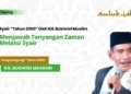 Menjawab Tantangan Zaman Melalui Syair KH. Bukhori Masruri