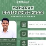 Liburan Bukan Alasan Vakum Belajar, Mentor Tahfidz Hadis Tegaskan Pentingnya Dialektika Hadis di El Himmah