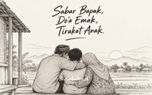 Sabar Bapak, Do’a Emak, Tirakat Anak